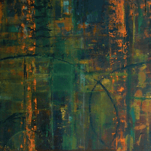 Abstrato verde - Marisa Ranali